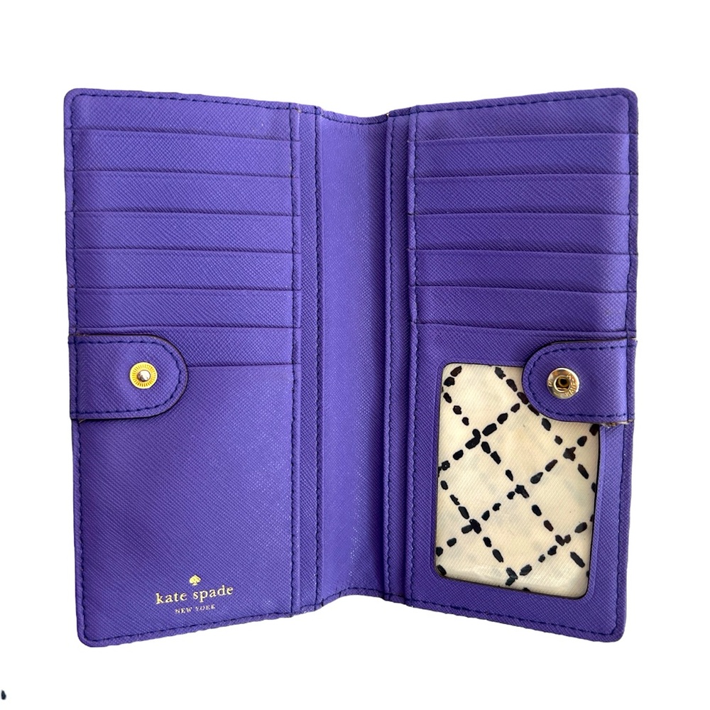Kate Spade purple wallet